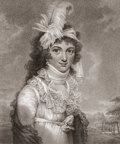 Karolina z Brunszwiku. Królowa Anglii. autorstwa John Raphael (after) Smith