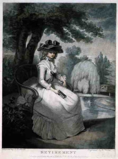 Emerytura, rycina Williama Warda (1766-1826), wyd. przez artystę autorstwa John Raphael (after) Smith