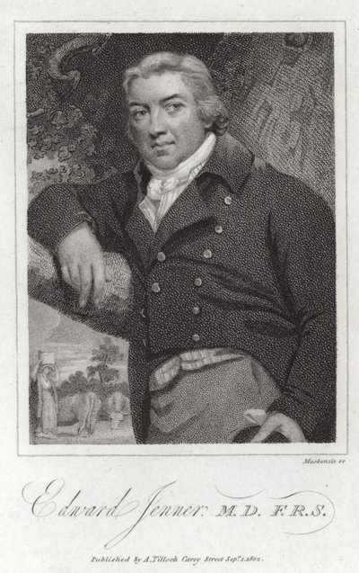 Edward Jenner autorstwa John Raphael Smith