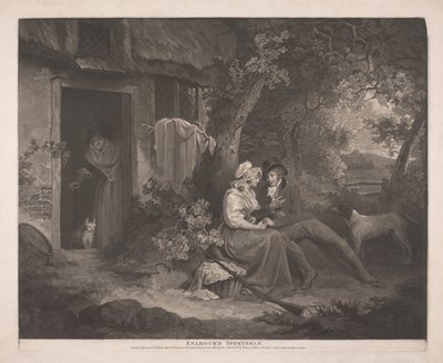 Zakochany sportowiec autorstwa John Raphael Smith