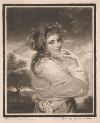 Lady Hamilton jako bachantka autorstwa John Raphael Smith