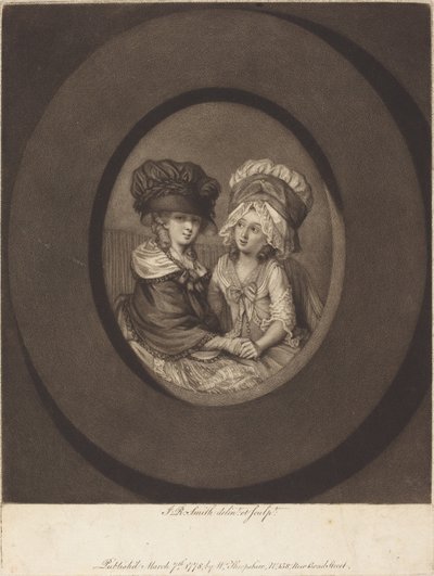 Dwóch przyjaciół autorstwa John Raphael Smith