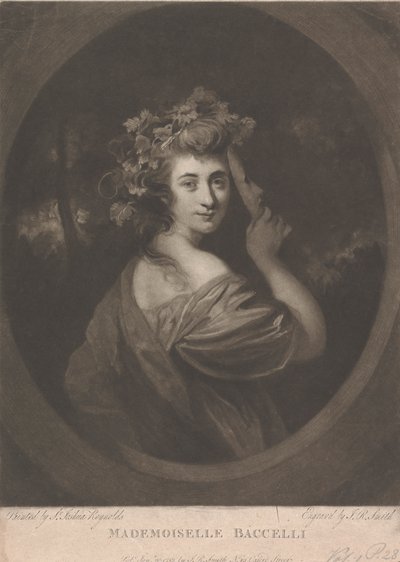 Mademoiselle Baccelli autorstwa John Raphael Smith