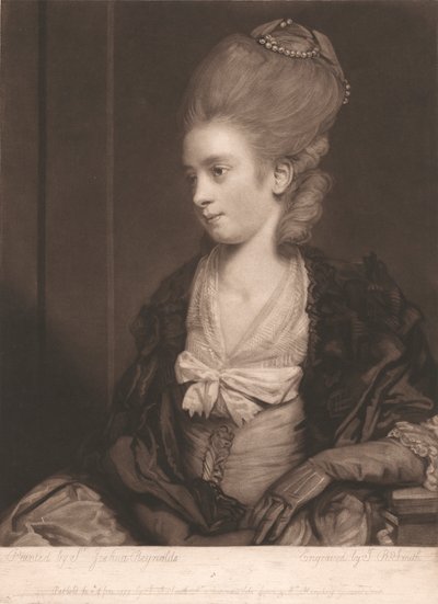 Panna Teofila Palmer autorstwa John Raphael Smith