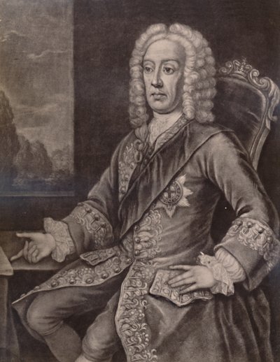 Philip Stanhope, hrabia Chesterfield, angielski mąż stanu, XVIII wiek 1894 autorstwa John Raphael Smith