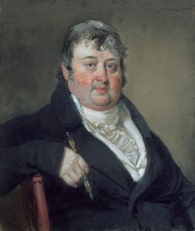 Portret Juliusza Cezara Ibbetsona (1759-1817) (pastel na papierze) autorstwa John Raphael Smith