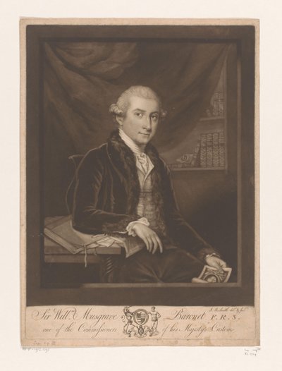 Portret van Williama Musgrave