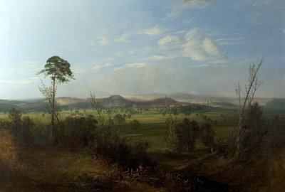 Widok Nottingham z Wilford, ok. 1850 autorstwa John Rawson Walker