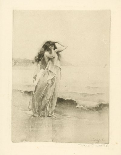 Ilustracja do wierszy Katullusa (fotograwiura) autorstwa John Reinhard Weguelin