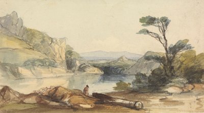 Jezioro i góry autorstwa John Renton