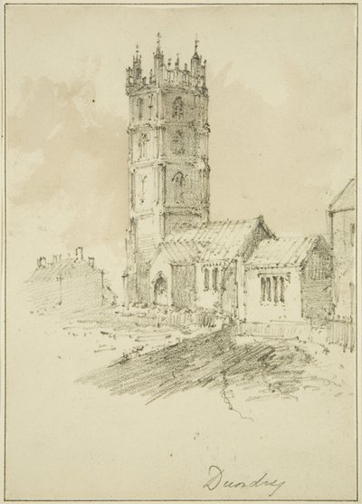 Kościół Dundry autorstwa John Reverend Eden