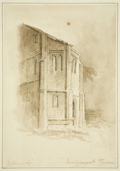 Innis Court Farm House, Bedminster autorstwa John Reverend Eden