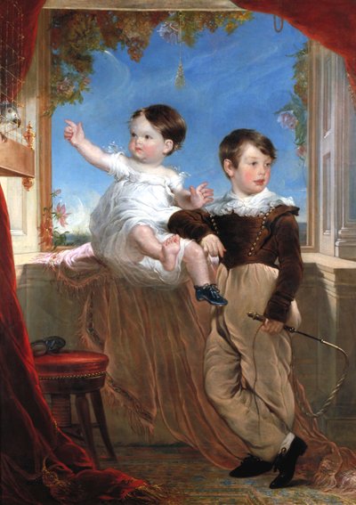 „John Strange Williams i Sarah Ann Williams”, 1830. autorstwa John Richard Wildman