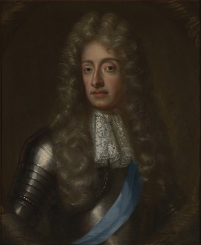 Książę Yorku (1633-1701) (późniejszy król Jakub II) autorstwa John Riley