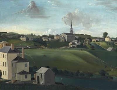Meetinghouse Hill, Roxbury, Massachusetts, 1799 autorstwa John Ritto Penniman
