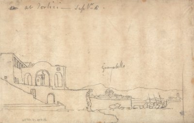 W Portici autorstwa John Robert Cozens
