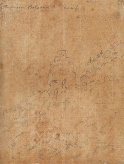 Między Bolzano i Trent autorstwa John Robert Cozens
