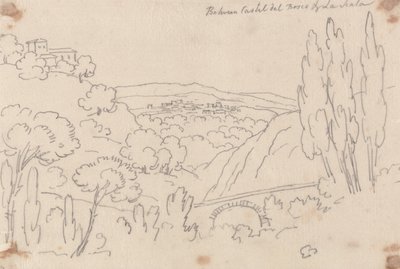 Między Castel del Bosco i La Scala autorstwa John Robert Cozens