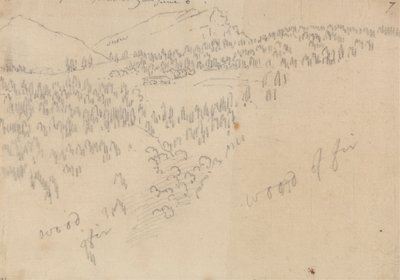 Między Innsbruckiem a Schönbergiem autorstwa John Robert Cozens