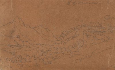 Bramani z Mauriennes autorstwa John Robert Cozens