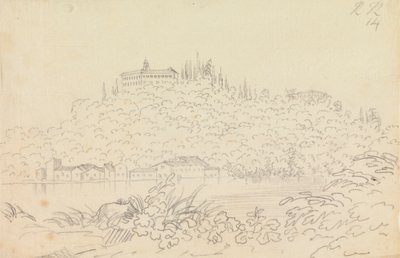 Klasztor Monte Olivetto niedaleko Florencji autorstwa John Robert Cozens