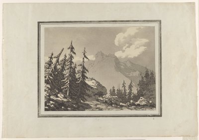 Jodła autorstwa John Robert Cozens