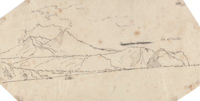 Ilha de Nisidapolish autorstwa John Robert Cozens