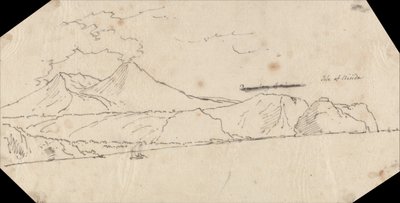 Wyspa Nisida autorstwa John Robert Cozens