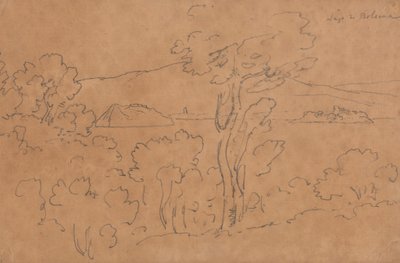Jezioro Bolsena autorstwa John Robert Cozens