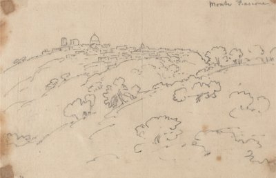 Montefiascone autorstwa John Robert Cozens