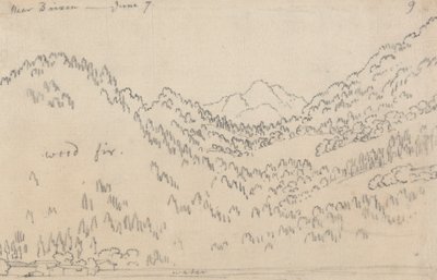 Niedaleko Brixen, 7 czerwca autorstwa John Robert Cozens
