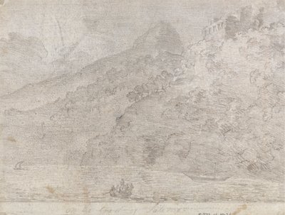 Na wybrzeżu Salerno autorstwa John Robert Cozens