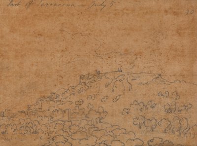 Część Terraciny, 5 lipca autorstwa John Robert Cozens