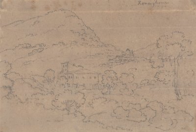 Ronciglione autorstwa John Robert Cozens