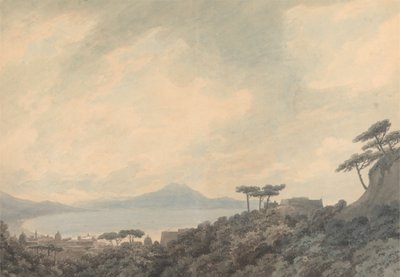 Zatoka Neapolitańska z Capodimonte autorstwa John Robert Cozens