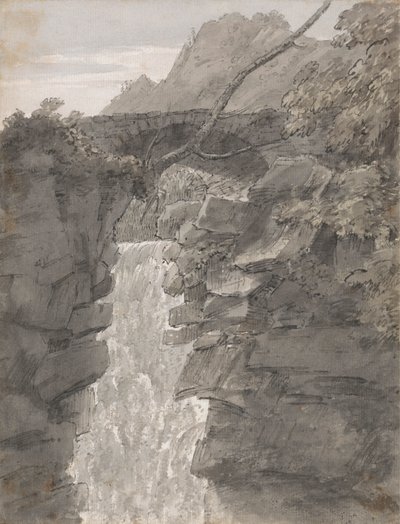 Wodospady Reichenbach autorstwa John Robert Cozens