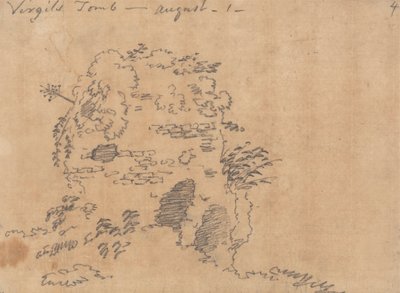 Grób Wergiliusza, 1 sierpnia autorstwa John Robert Cozens