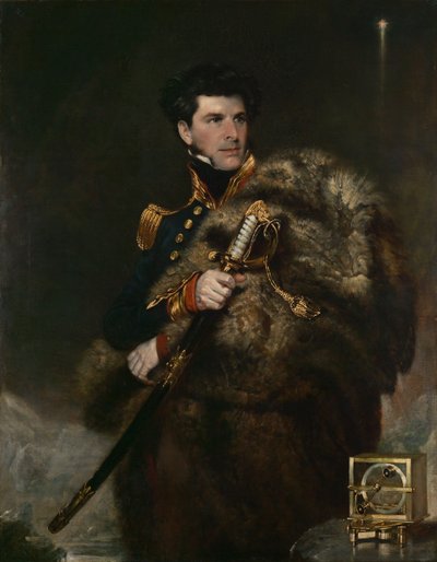 Komandor James Clark Ross (1800-1862) autorstwa John Robert Wildman