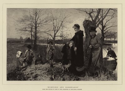 Bezdomni i w stronę domu autorstwa John Robertson Reid