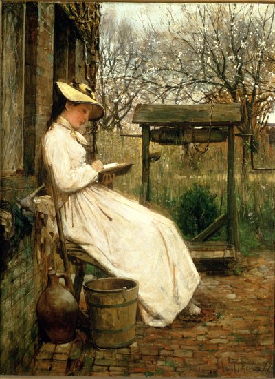 Czas wolny, 1877 autorstwa John Robertson Reid