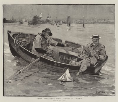 Manewry morskie, pierwsze lekcje taktyki autorstwa John Robertson Reid