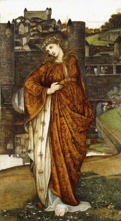 Matki Bożej Bramy Wodnej, autorstwa John Roddam Spencer Stanhope