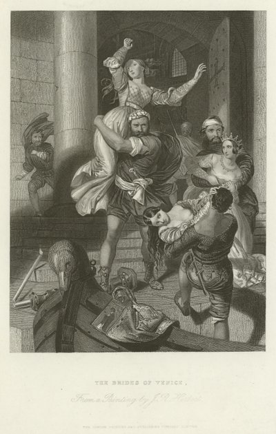 Weneckie panny młode autorstwa John Rogers Herbert