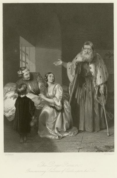 Dwa Foscari autorstwa John Rogers Herbert