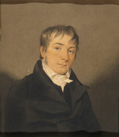 Portret nieznanego mężczyzny autorstwa John Rubens Smith