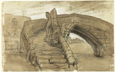 Most w Croyland autorstwa John Ruskin