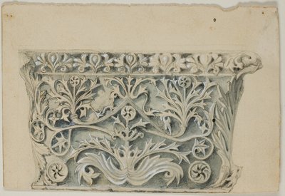 Stolica Kolumny Bizantyjskiej autorstwa John Ruskin