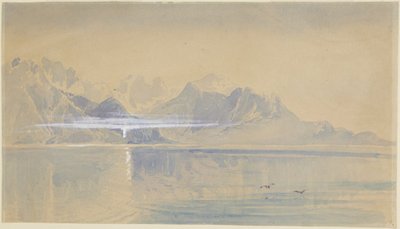 Wczesny poranek w Montreux autorstwa John Ruskin