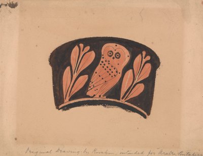 Sowa, Po strychu Kantharos autorstwa John Ruskin