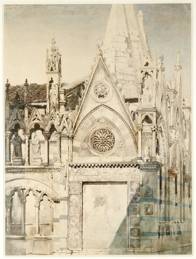 Santa Maria della Spina, East End, Piza, Włochy autorstwa John Ruskin